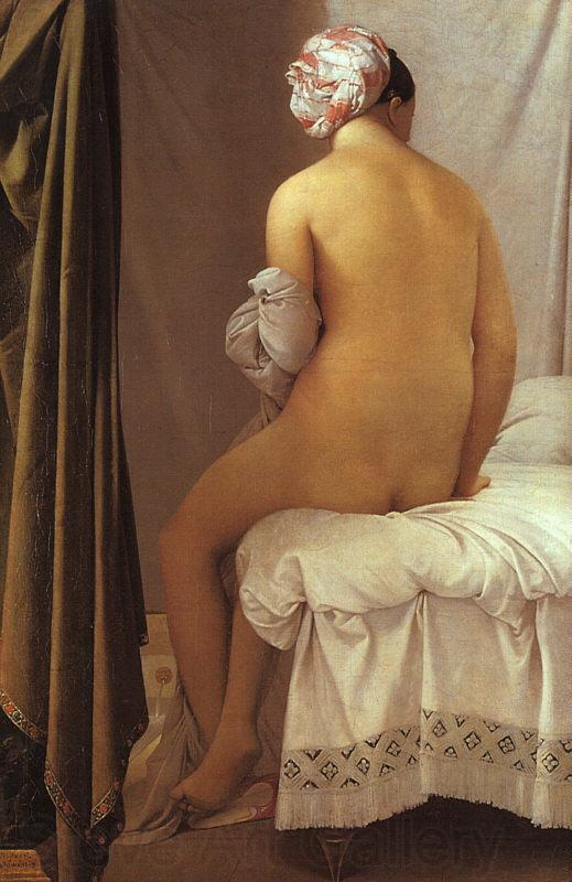 Jean-Auguste Dominique Ingres The Valpincon Bather Norge oil painting art